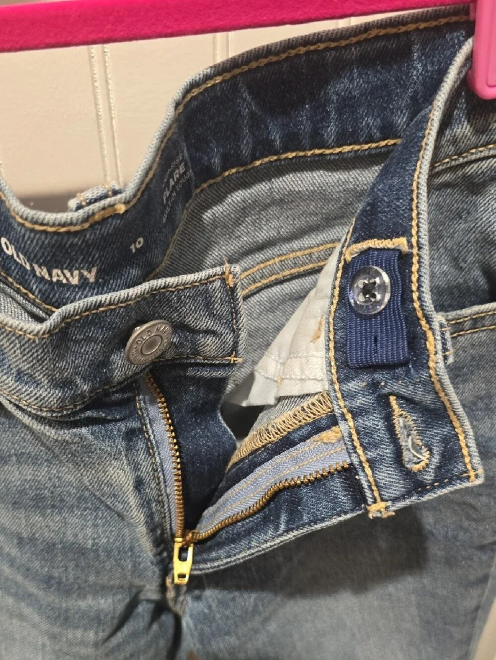Old Navy Light Blue Flare Girl's Jeans